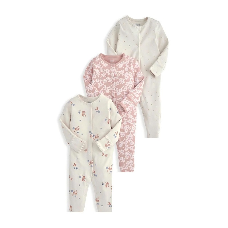 3pcs/lots Long Sleeve Baby Bodysuits Romper for Baby Newborn Romper Cotton Clothes Sets for Baby Girl Boy Clothes Cartoon Ropa Jumpsuits Baby Clothes 6M-24M