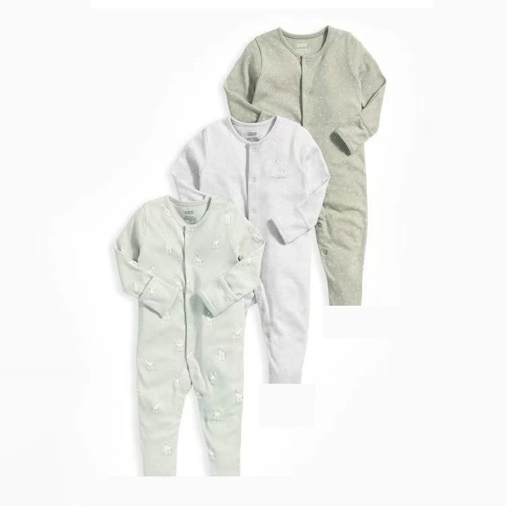 3pcs/lots Long Sleeve Baby Bodysuits Romper for Baby Newborn Romper Cotton Clothes Sets for Baby Girl Boy Clothes Cartoon Ropa Jumpsuits Baby Clothes 6M-24M