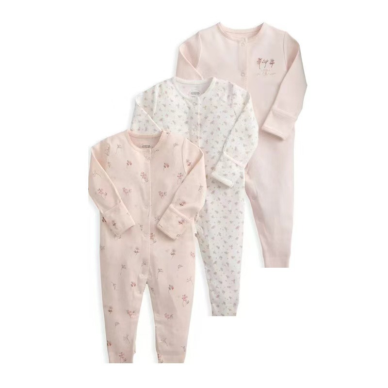 3pcs/lots Long Sleeve Baby Bodysuits Romper for Baby Newborn Romper Cotton Clothes Sets for Baby Girl Boy Clothes Cartoon Ropa Jumpsuits Baby Clothes 6M-24M