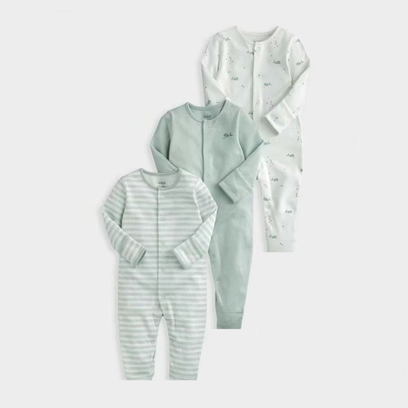 3pcs/lots Long Sleeve Baby Bodysuits Romper for Baby Newborn Cotton Romper Clothes Sets Baby Girl Boy Clothes Cartoon Ropa Jumpsuits Baby Clothes 6M-24M