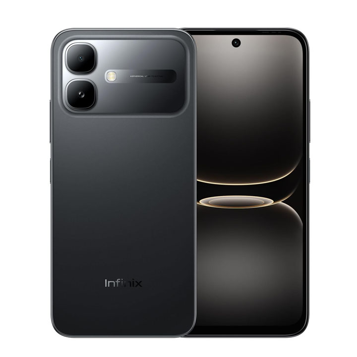 Infinix Smart 20 6.78" 120Hz Display 64GB+4GB 5200mAh Long-Life Battery 4G Dual SIM IP64 Waterproof 15W Charging NFC Fingerprint Lock Android16 Mediatek Helio G81 Ultimate  AI Smart Phones