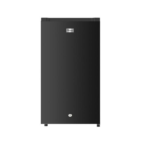 90LT SINGLE DOOR BLACK COLOR FRIDGE - RF/337 Compact Energy Saving Mini Refrigerator For Home Kitchen Hotel Daily Food Storage(One-year warranty)