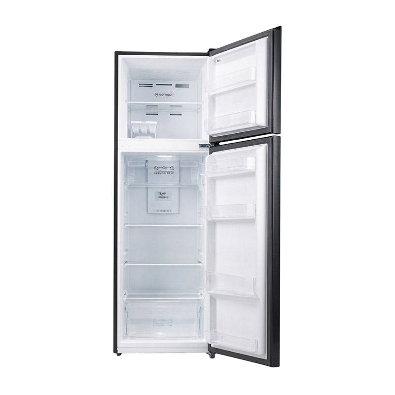 RAMTONS 266 LITRES DOUBLE DOOR NO FROST FRIDGE, GREY- RF/325