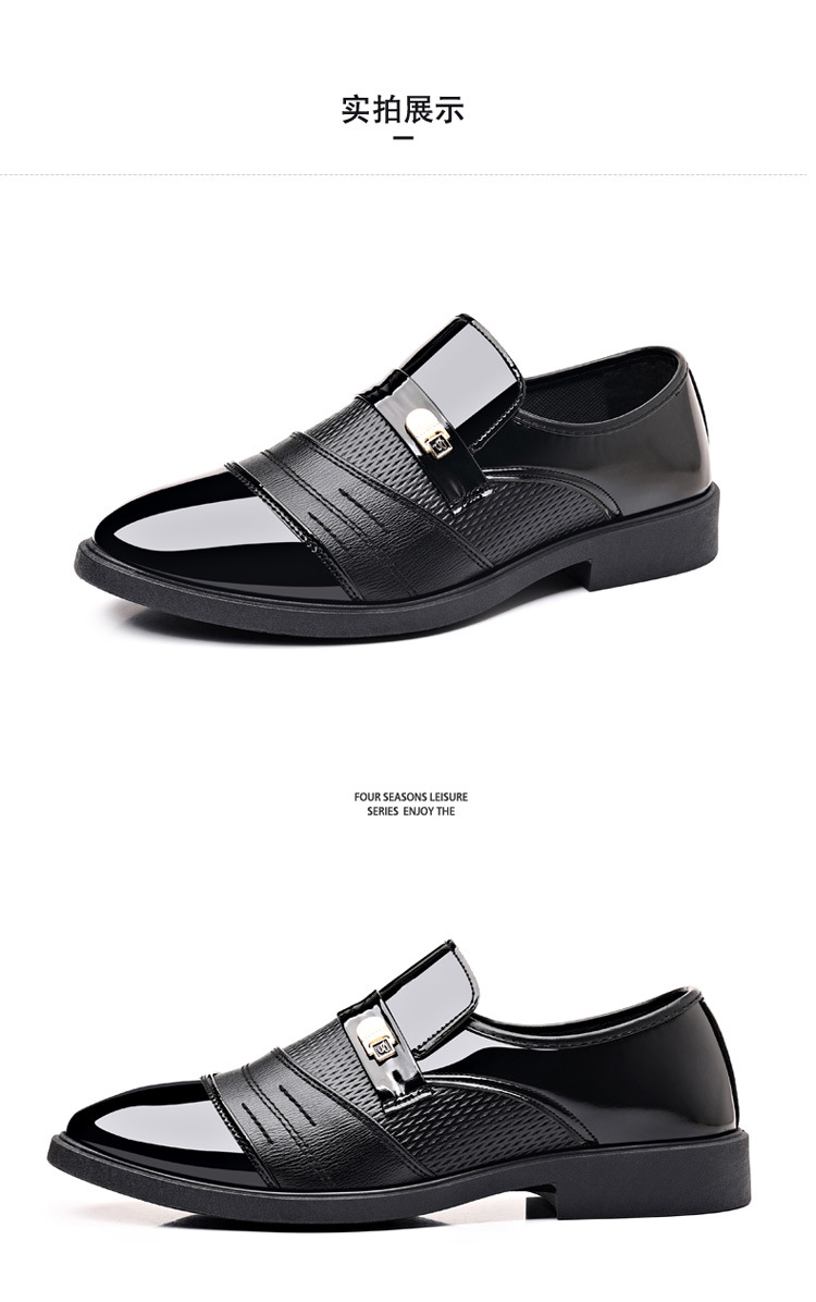 Oxfords Business Casual leather Shoes Men's Dress shoes Fashion Leather Shoes Formal Wear Brown slip on cap toe Loafers Driving Dad Shoes Black High Quality size 39-47 Official Shoes.