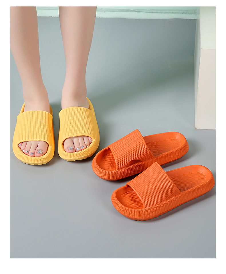 BRONAX Pillow Slippers for Women and Men | House Slides Shower Sandals | Cushioned Thick Sole