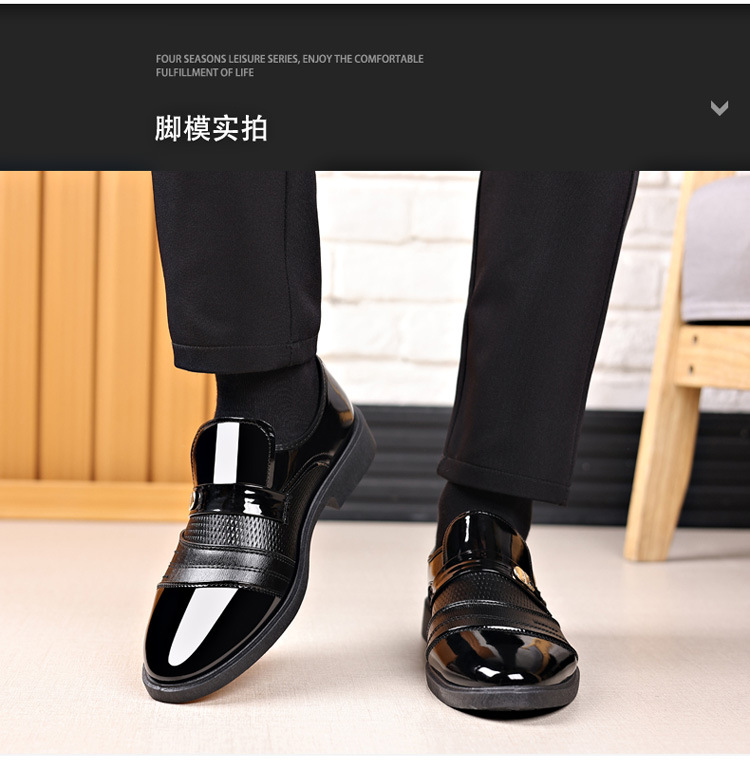 Oxfords Business Casual leather Shoes Men's Dress shoes Fashion Leather Shoes Formal Wear Brown slip on cap toe Loafers Driving Dad Shoes Black High Quality size 39-47 Official Shoes.