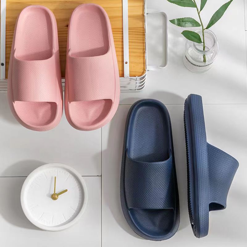 BRONAX Pillow Slippers for Women and Men | House Slides Shower Sandals | Cushioned Thick Sole