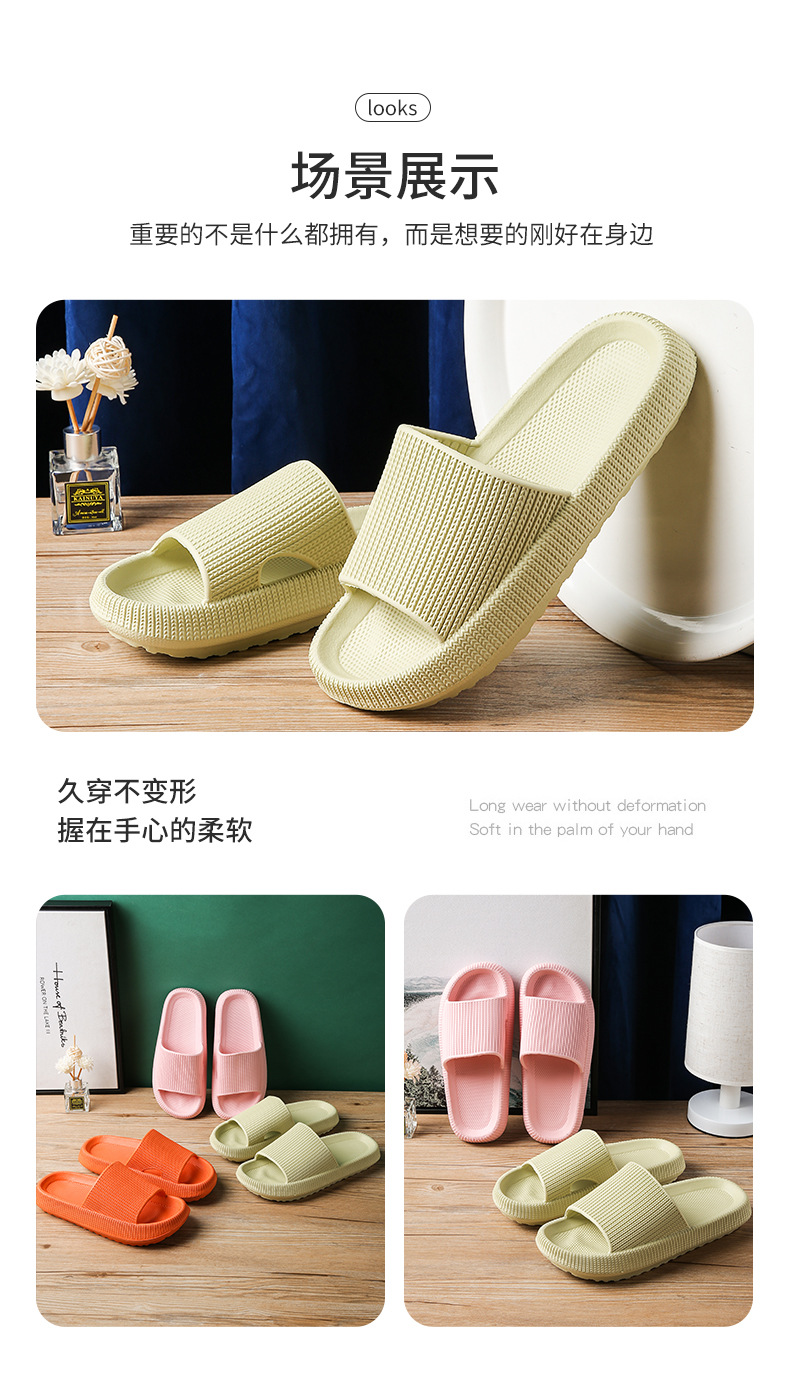 BRONAX Pillow Slippers for Women and Men | House Slides Shower Sandals | Cushioned Thick Sole