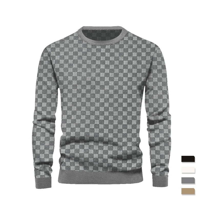 Clothes > Men's Clothing > Tops > Shirts  Men's Long Sleeve Knitted Undershirt S-3XL