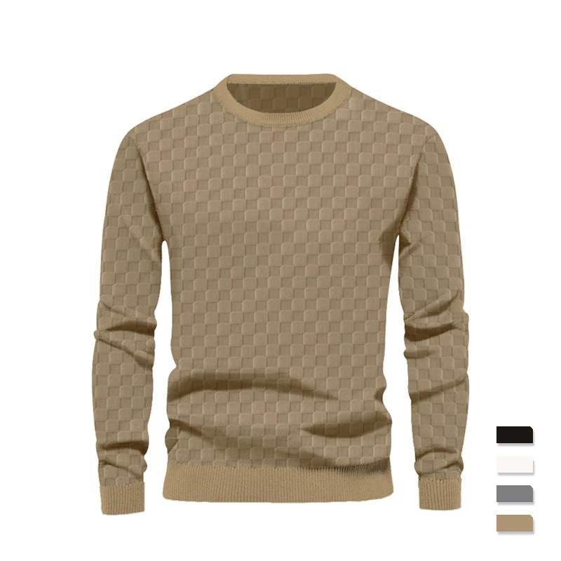 Clothes > Men's Clothing > Tops > Shirts  Men's Long Sleeve Knitted Undershirt S-3XL
