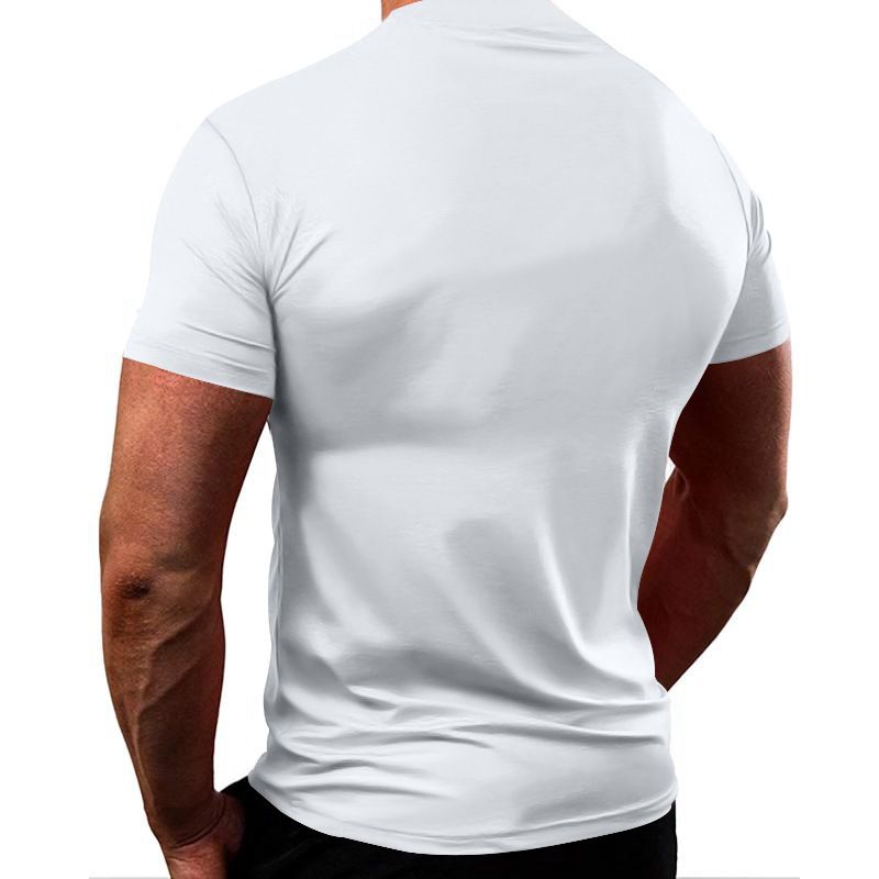 Clothes > Men's Clothing > Tops > T-Shirts Men's T-Shirt Crew Neck Summer Short Sleeve Sizes S 3XL