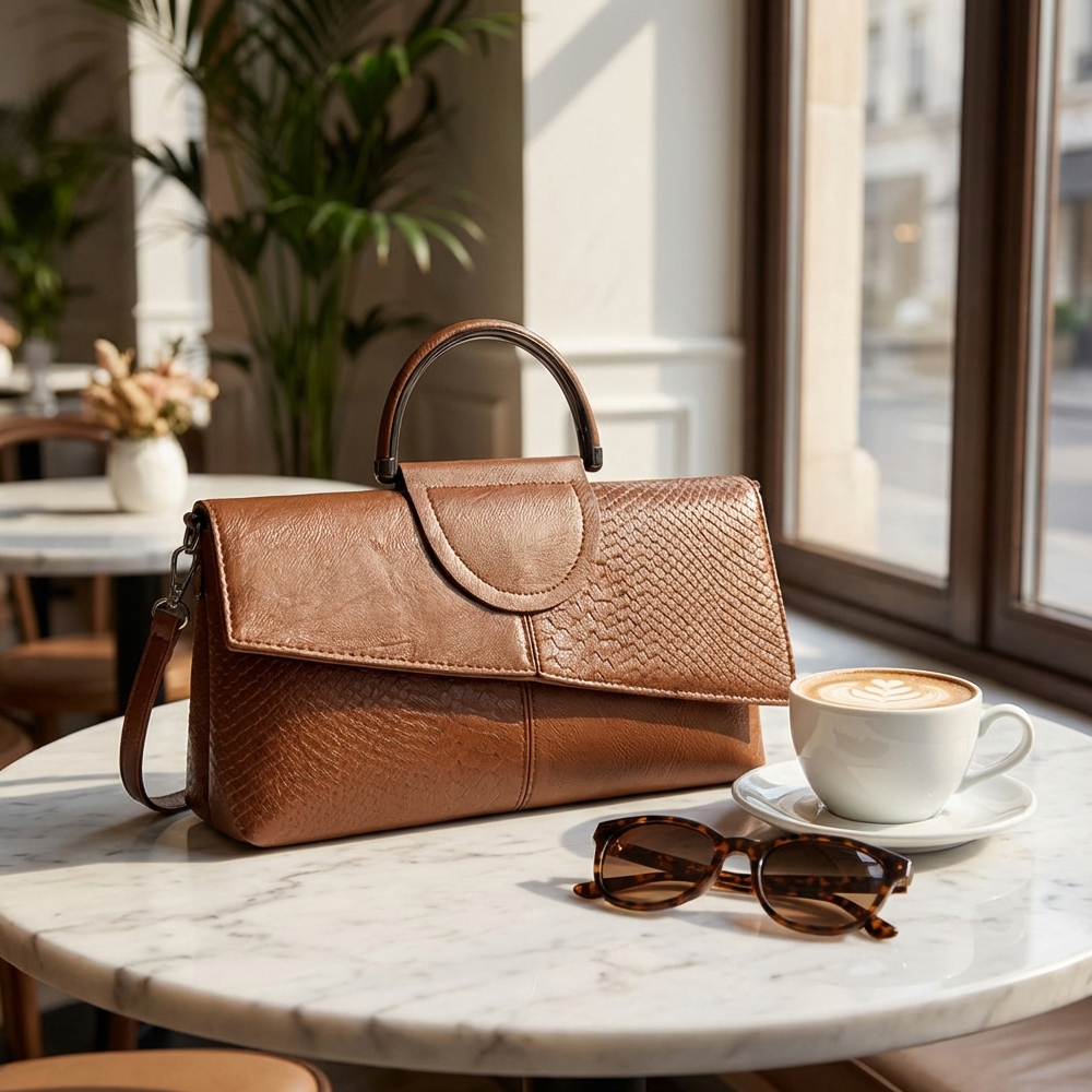 Ladies Small Handbag Women Cross-body Bag Clutch Top-Handle Bag Single-Shoulder Bag