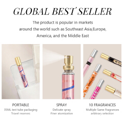 35ml *4 Pcs Women Perfume Set Fragrance Set Fruity & Floral Tone Chyper Tone Floral Tone Eau De Toilette