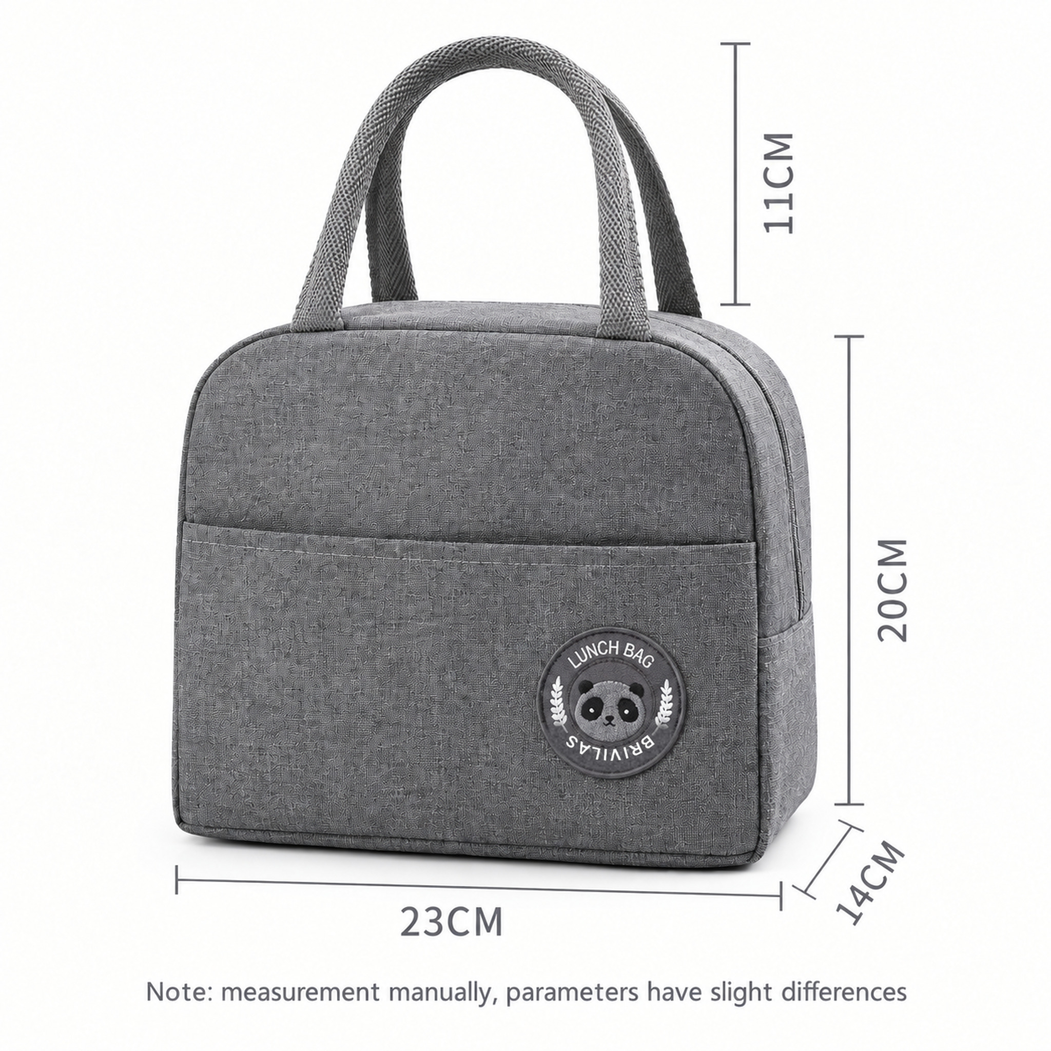 Functional Pattern Cooler Lunch Box Portable Insulated Canvas Lunch Bag Thermal Food Picnic Lunch Bags For Women