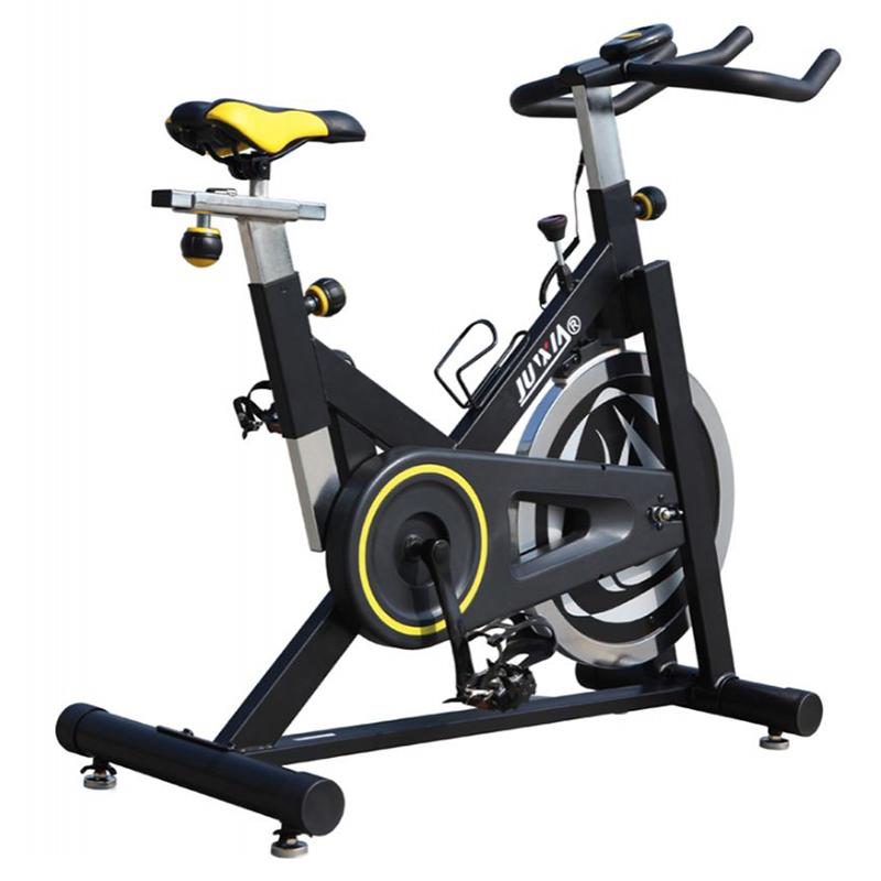 Spin Bike Indoor Cycling 13kg Flywheel 1.3" LCD Chain Drive Stationary Exercise Bike JX-7056