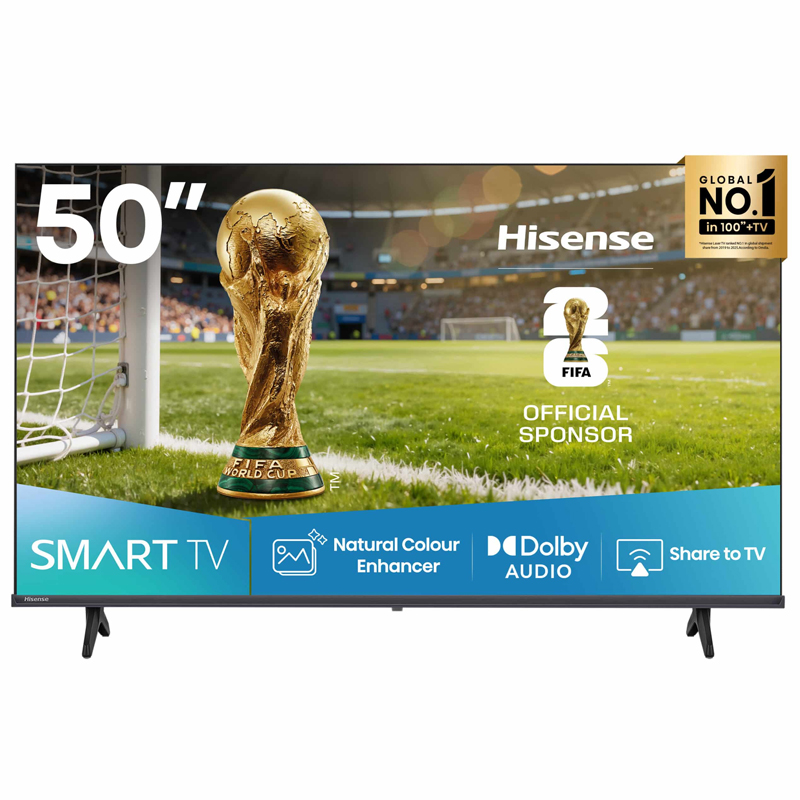 Hisense 50 inch LED Smart TV FHD Frameless Dolby Vision Netflix YouTube  VIDAA Smart TV 50A4Q