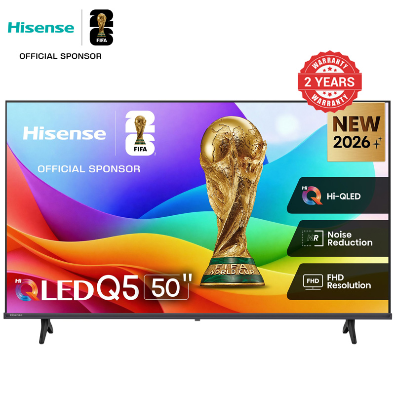 Hisense 50 inch QLED Smart  FHD Frameless Dolby Vision Netflix YouTube  VIDAA Smart TV 50Q5S