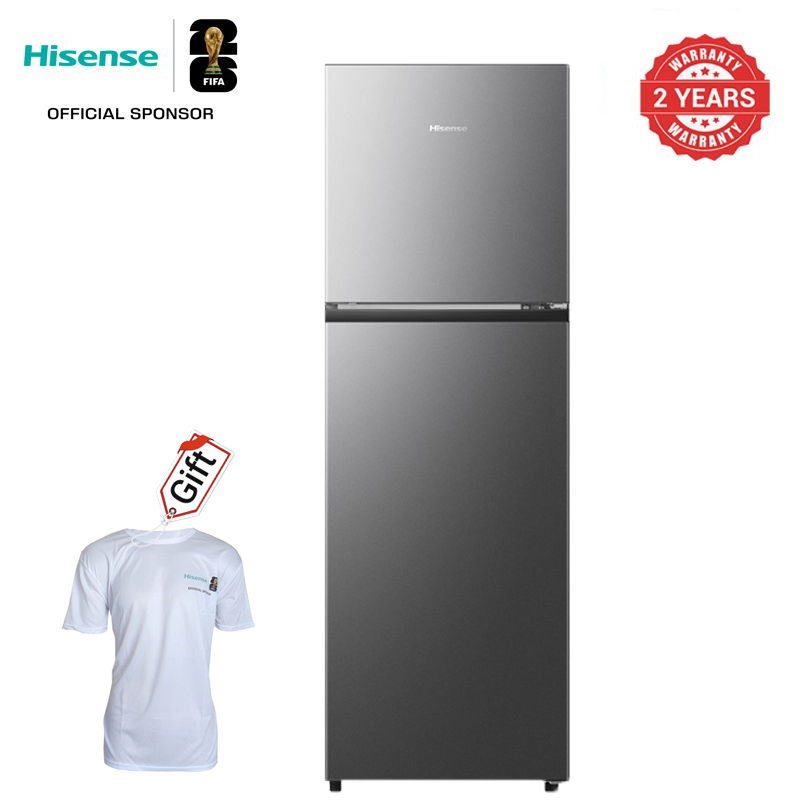 Hisense 154L  fridge double door fridges and Freezers  Refrigerator with LED Light Fridge  REF154DR