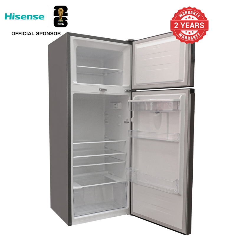 Hisense fridge 205L Double Door Refrigerator REF205DR Double Doors Refrigerator Fridge and Freezer With Lock Refrigerators Water diespenser