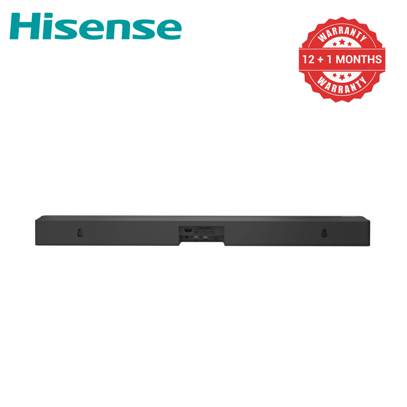 Hisense 2.1CH SOUNDBAR WITH WIRELESS SUBWOOFER HS2100 Woofer Bluetooth Speaker Remote