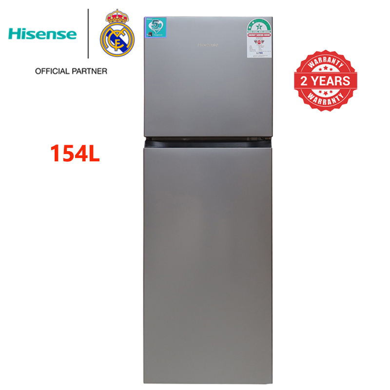 Hisense 154L  fridge double door fridges and Freezers  Refrigerator with LED Light Fridge  REF154DR