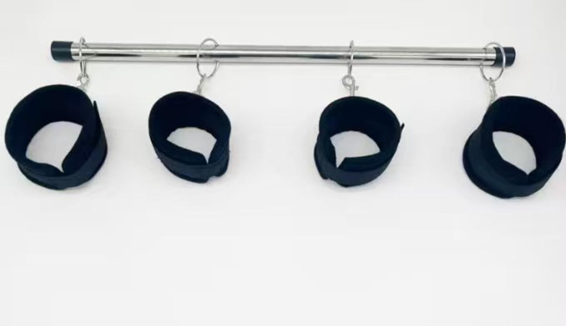 Spreader Bar Sex Toys BDSM Bondage Adjustable Handcuffs, Leg Straps Sex Furniture Restraints for Ankle, Wrist view 5