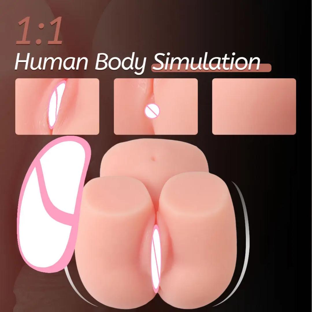 Realistic Sex Dolls Pussy Ass silicone Vagina Sex Stroker view 3