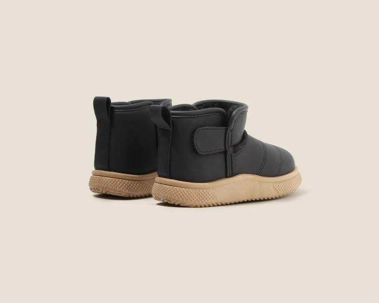 Kids Shoes Boys' Shoes Boots Children's Snow Boots Winter New Style Boys' Short Boots Girls' Cotton Boots Lining Thickening Warm Baby Cotton Shoes