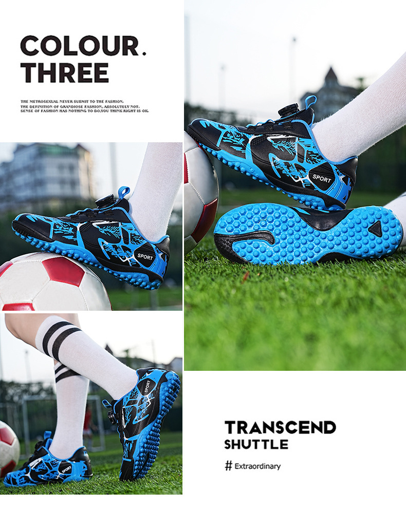 Soccer Shoe Football Children's Football Shoes Boys' Girls' Youth Student Shoes Outdoor Training Sneakers for Boys Kids Shoes Boys' Shoes Athletic Outdoor