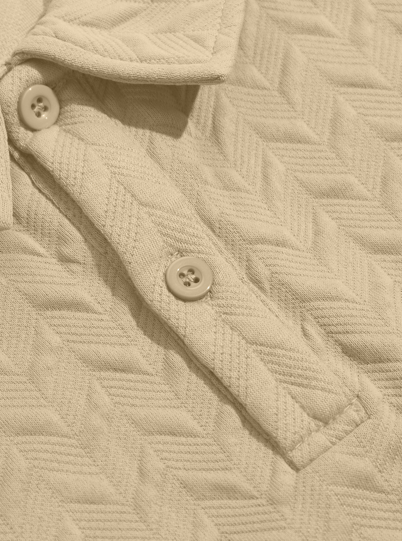 Men's Clothing Sets Two-Piece Outfit Summer Texture Jacquard Flip Collar Polo Shirt Set European American Men's Casual Short Sleeve Shorts Two-Piece Set