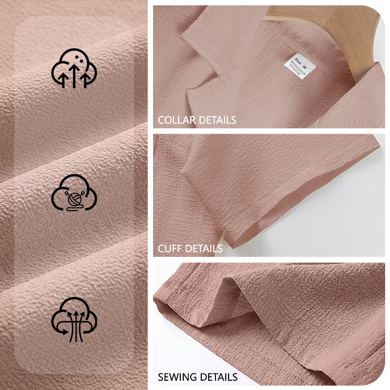 Men's Clothing Sets Two-Piece Outfits Men's Breathable Turned-Up Collar Polo Shirt Casual Loose-Fit Short Sleeve Shorts Solid Color Sportswear Set