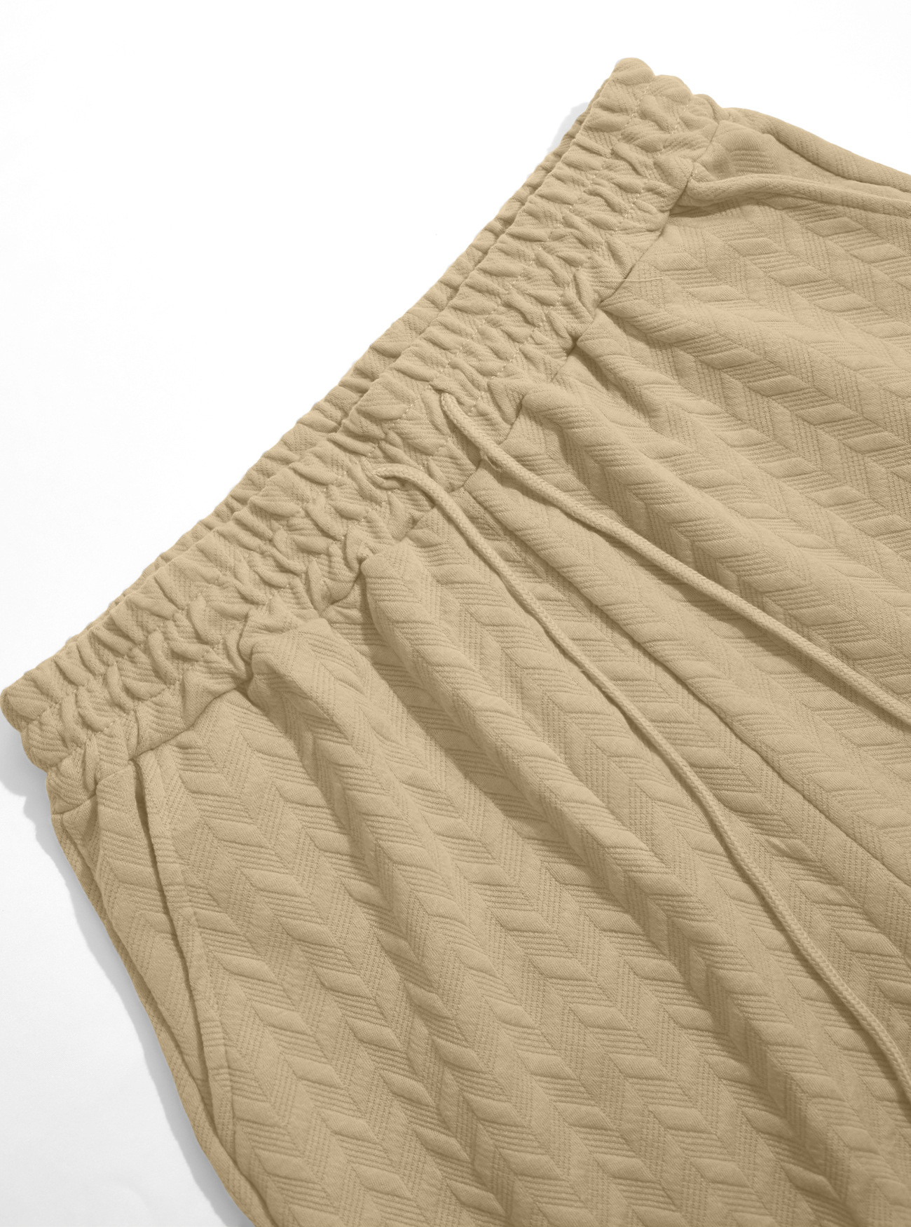 Men's Clothing Sets Two-Piece Outfit Summer Texture Jacquard Flip Collar Polo Shirt Set European American Men's Casual Short Sleeve Shorts Two-Piece Set