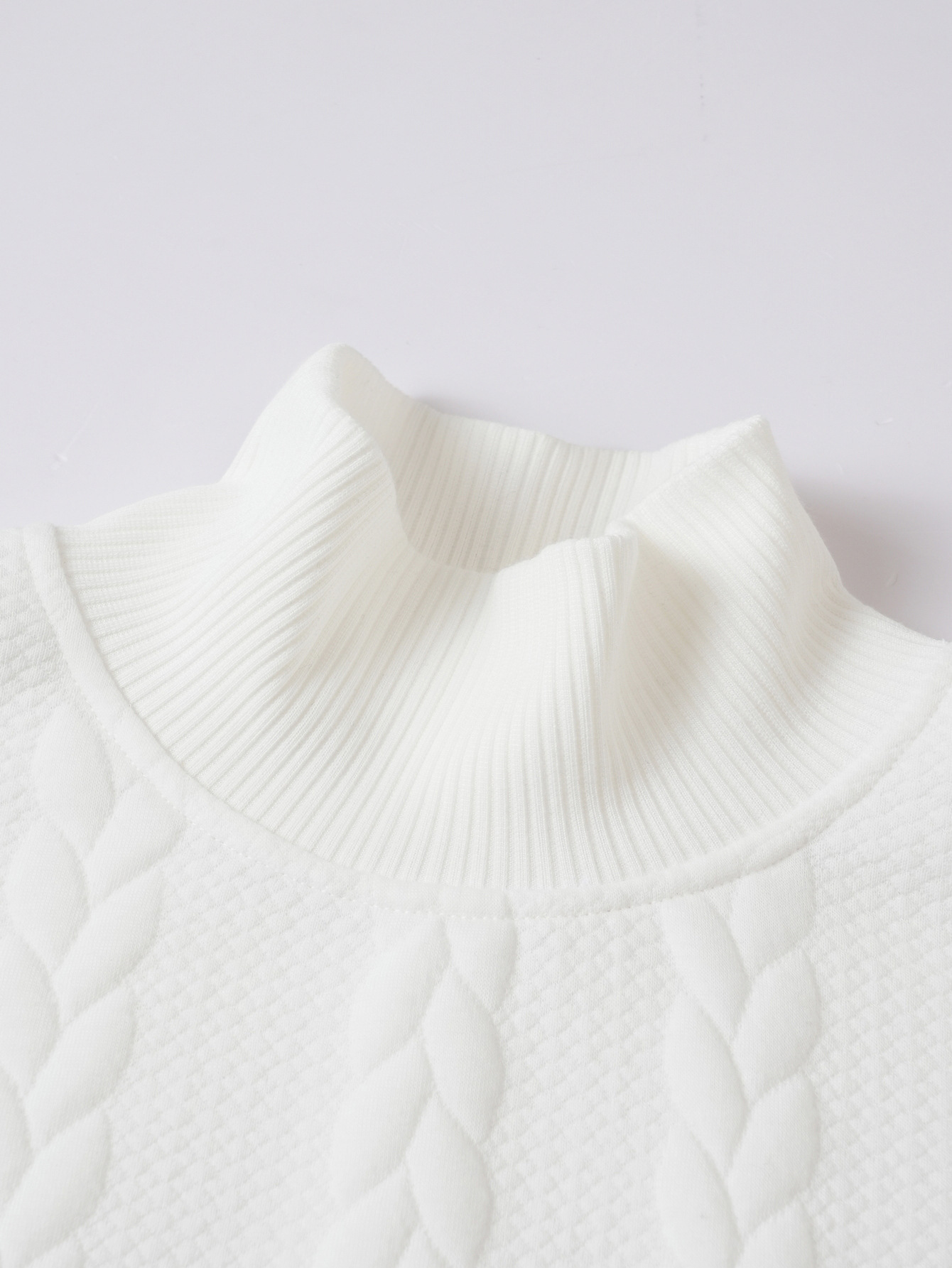 Men's Clothing Tops Sweaters Cardigans Jacquard Knit Sweater New Fall Winter Solid Color High-Neck Warm Casual Men's Long Sleeve Pullover