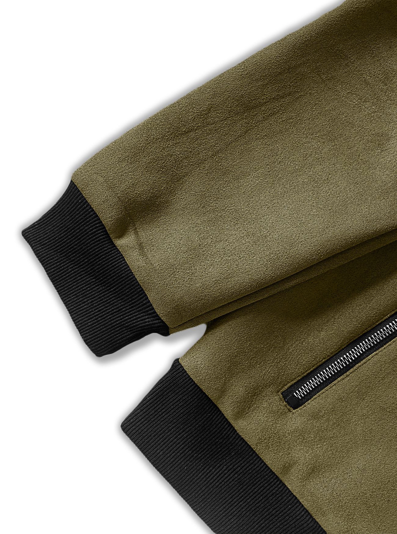 Men's Clothing Tops Jackets Coats Men's Spring Autumn Suede Pilot Jacket Retro Street Baseball Jacket Motorcycle Jacket Outerwear