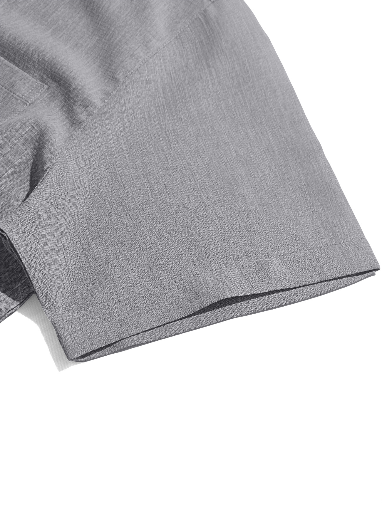 Men's Clothing Tops T-Shirts Summer New Men's Linen Short Sleeve Shirts with Pocket Casual T-Shirts