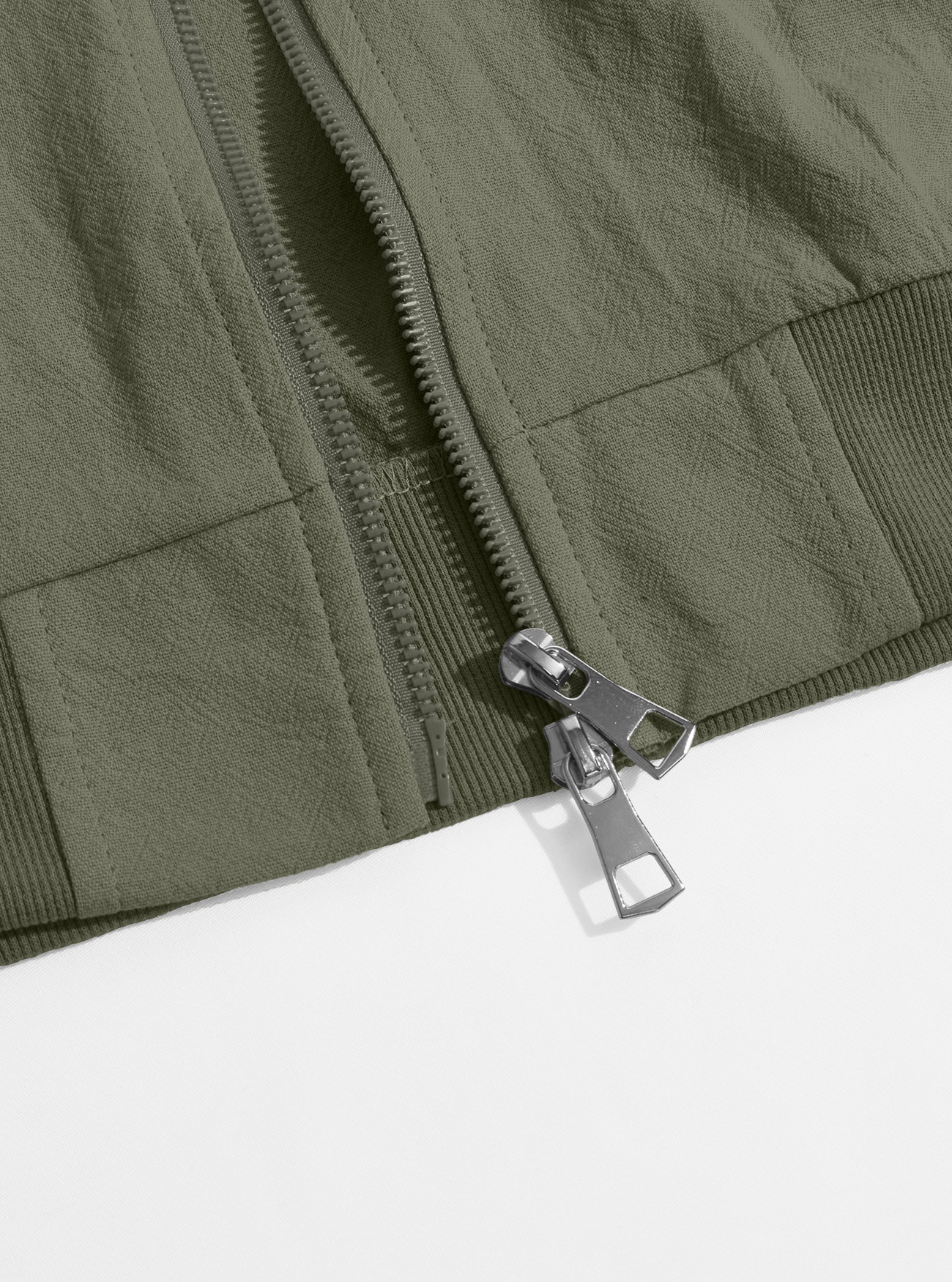 Men's Clothing Tops Jackets Coats Men's American Style Pure Color Baseball Zippered Side Pocket Pilot Jacket Outdoor Sports Jacket