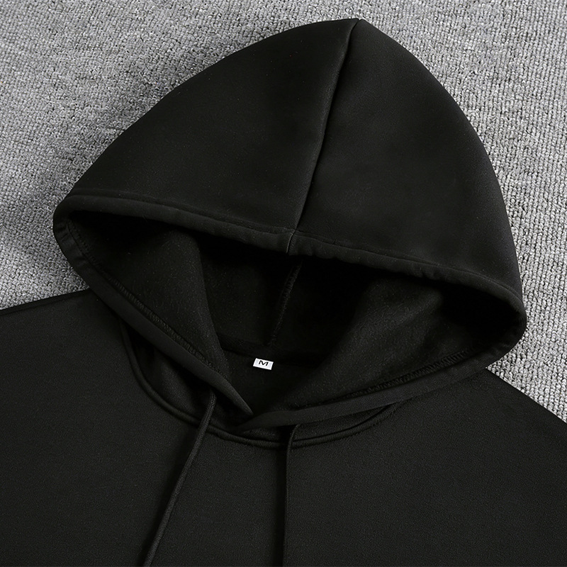 Men's Clothing Tops Sweatshirts Hoodies Men's Hooded Pullover Shirt European American Style Spring Autumn Large Size Printed Loose with Pockets Fashion Sports Top