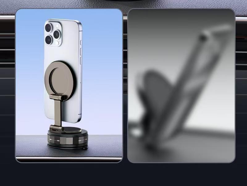 New suction cup vacuum suction car phone holder universal magnetic bracket for iPhone, Xiaomi, Huawei, Samsung dashboard wall mounted car magnetic sticker
