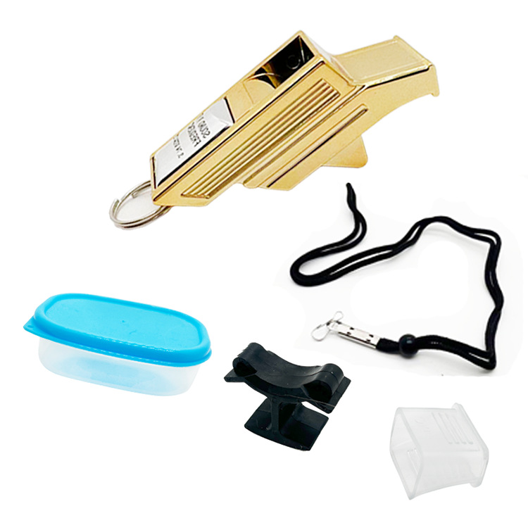 High Pitch Referee Whistle No-Ball Design Loud Sports Whistle for Football Basketball Volleyball, Coach PE Teacher Training Game Outdoor Survival Whistle
