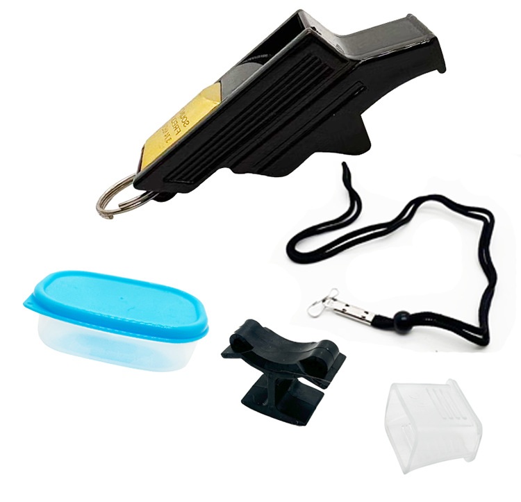 High Pitch Referee Whistle No-Ball Design Loud Sports Whistle for Football Basketball Volleyball, Coach PE Teacher Training Game Outdoor Survival Whistle