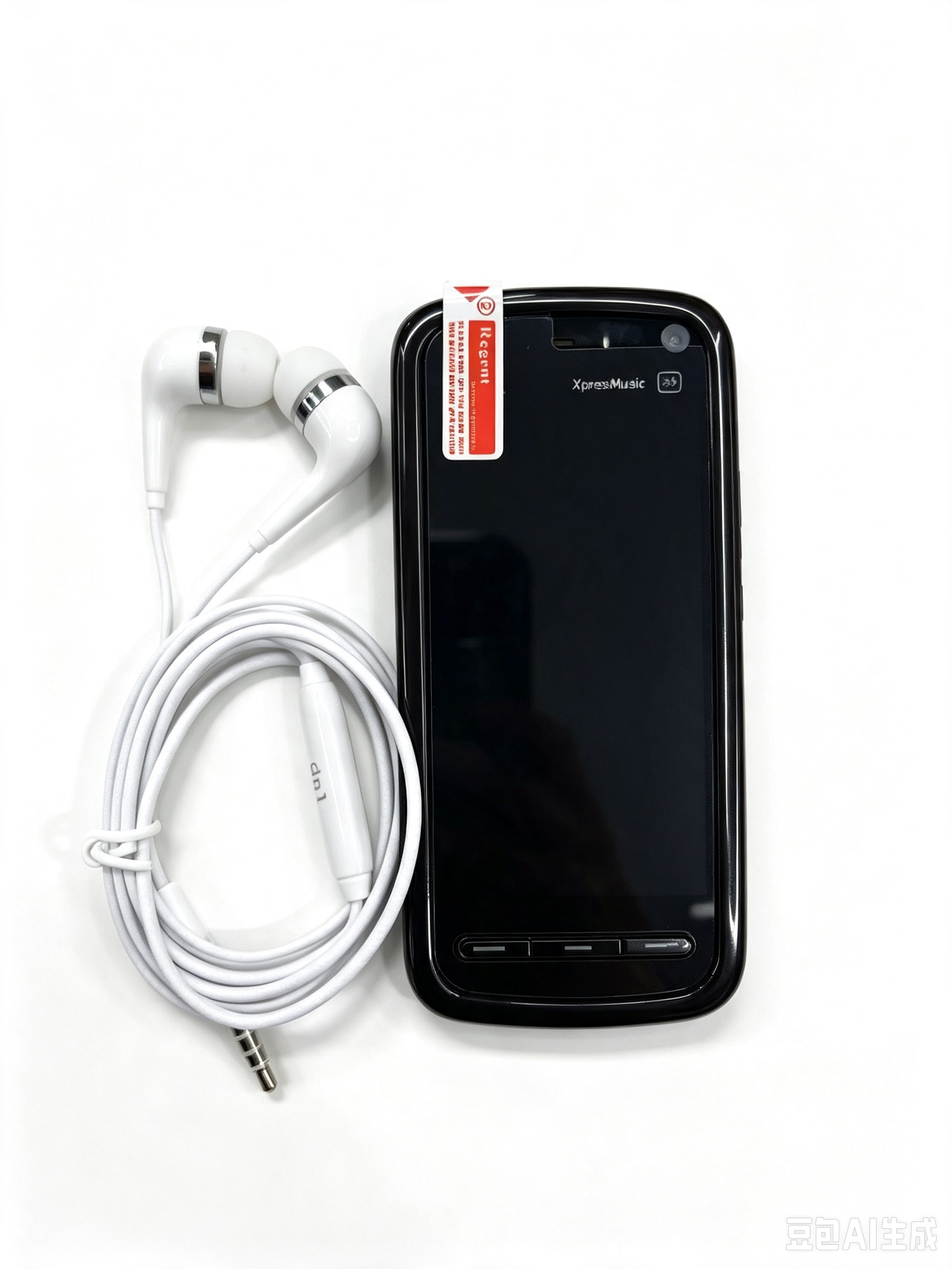 Refurbished Nokia 5800 3.2 Inches Touchscreen 3.2MP Camera 1320mAh Battery 128GB Memory Symbian OS Unlocked GSM Phone 3G Mobile Cellphone Affordable Durable Classic For Everyday Use With Free Earphone