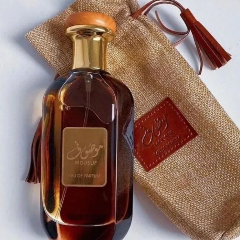 Mousuf Perfume For Men Women 100ML Long Lasting Arabian Perfume Luxury Oriental Fragrance With Linen Gift Pouch