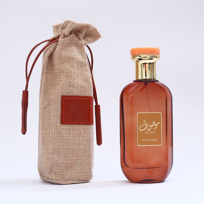 Mousuf Perfume For Men Women 100ML Long Lasting Arabian Perfume Luxury Oriental Fragrance With Linen Gift Pouch
