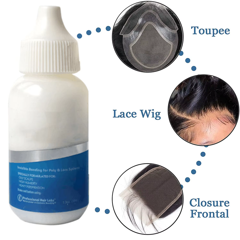 6Pcs Edge Control & Wig Install Kit - Wax Stick, Lace Glue, Remover, Edge Band & Brush,Hair Care Kit Wig Glue Wax Stick Adhesives Remover Lace    Edge Control Wig Installation Set Ultra Hold