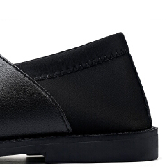 SXCHEN Men Shoes Casual Sandals Summer Minimalist Cut-Out Detail, Durable Stitching, Suitable For Urban Outings & Relaxed Summer Outfits, All Sizes Available Men's Shoes Sports Sandals Black
