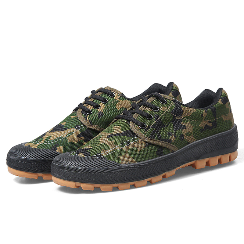 SXCHEN Men's Soccer Shoes - Green Camouflage Durable Canvas upper, Reinforced Toe, Anti-slip And Wear-resistant Outsole, Flexible Grip Outsole, Suitable For Soccer And Outdoor Activities.