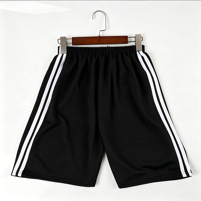 SXCHEN Men's 2PCS Random Color Side Striped Athletic Shorts,Quick Dry Mesh Casual Sports Bottoms with Elastic Waistband,Lightweight Breathable Fabric,Versatile Workout & Everyday Summer Shorts for Men