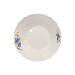 【Promotion】Nice One 12PCS 8 INCH Classique  Porcelain Dinner Dish Plates（BYD-PLATE-46 PLATE 8INCH 72PCS，BYD-PLATE-49 PLATE 8INCH 72PCS）