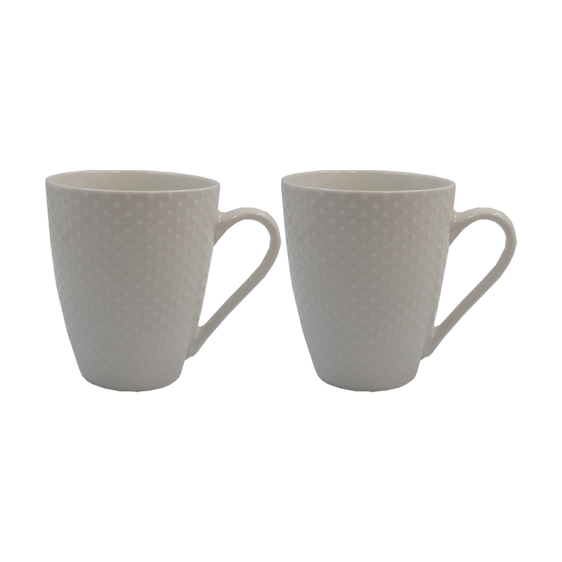 Niceone Set of 6pcs  High Quality Porcelain Reusable Tea Milk Coffee Ceramic Drinking Cups Elegant Home Kitchen Office Tableware (BYD-CUP-2025-CS MILK CUP)