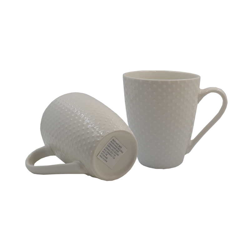 Niceone Set of 6pcs  High Quality Porcelain Reusable Tea Milk Coffee Ceramic Drinking Cups Elegant Home Kitchen Office Tableware (BYD-CUP-2025-CS MILK CUP)